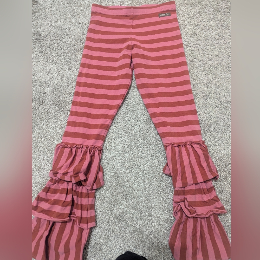 Matilda Jane Pink Striped Leggings